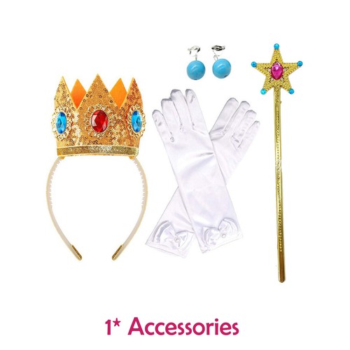 Super mario peach fancy dress - peach,