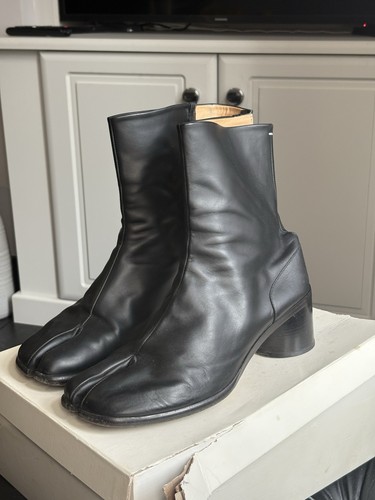 Maison margiela leather tabi - leather,