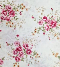 Cotton Fabric - Pink Vintage