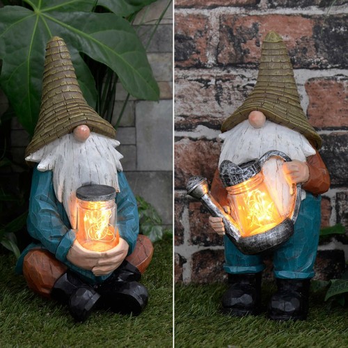 Garden gnome solar light - solar,