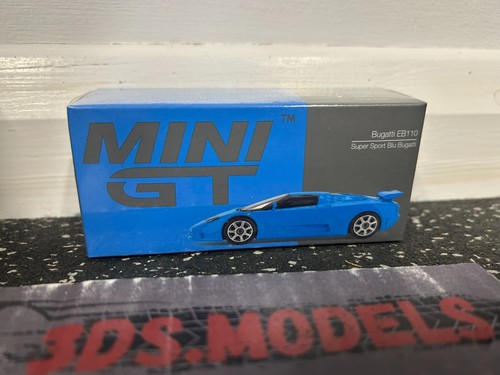 Mini bugatti eb110 blue - bugatti,