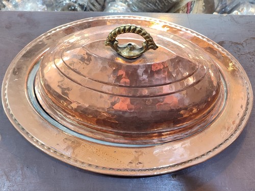 Handmade pure copper serving - handmade,