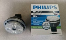 Philips Master LED 3000k 36D MR16 fitting Dimmable lamp 10W equiv to 50W Tested