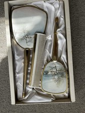 Vintage Silver Plated Vanity