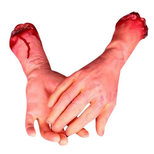Realistic hands terror bloody - realistic,