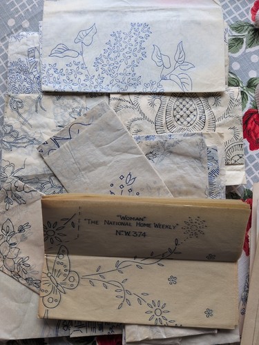 Huge lot vintage embroidery - lot,