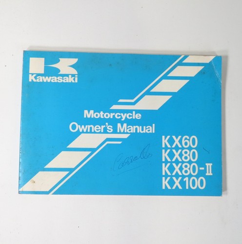 Kawasaki kx60 kx80 kx100 1993 - kawasaki,