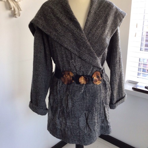 Ischiko oska grey wool jacket - oska,