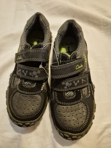 Clarks boys black grey - clarks,
