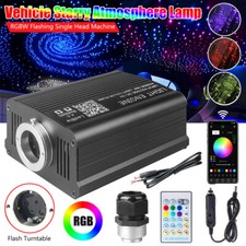 500x Home Car Headliner Star Light kit Roof Remote Ceiling Lights Fiber Optic 3m