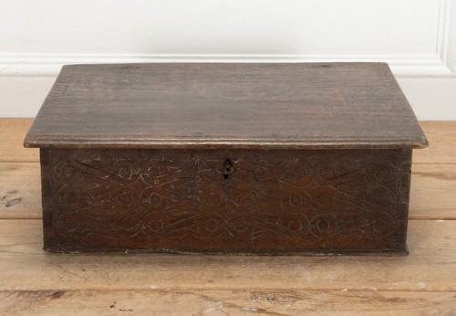 17th century english oak bible - 17th,