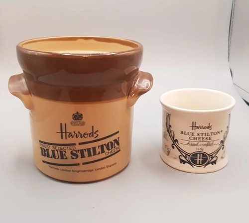 Vintage harrods stilton blue - stilton,