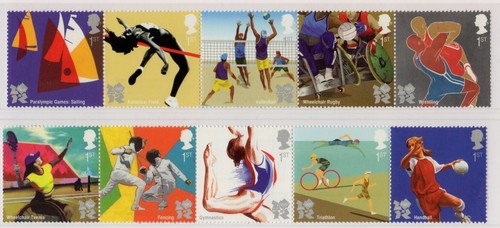 2011 mint mnh olympic - gb,