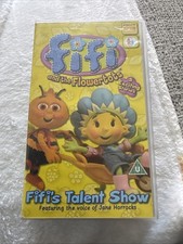 Fifi and the Flowertots VHS Fifi's Talent Show RARE