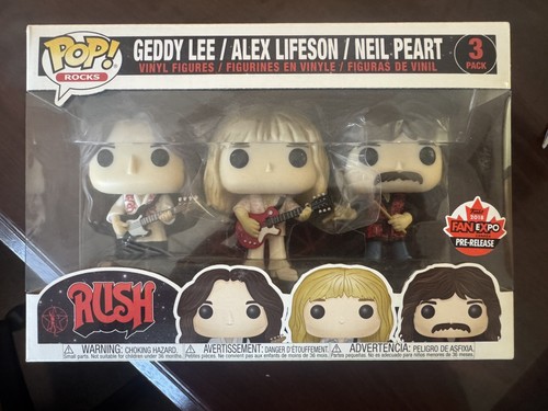 Funko pop rocks rush - pop!, 3-pack