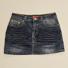 Y2K MISS POSH DENIM SKIRT SIZE