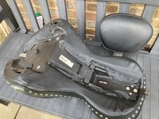 Harley Fat boy Rider Seat With Back Rest 2000-2005