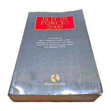 Is It In Force? 2000 by