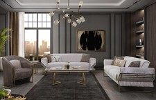 Elegant sofas and - chairs, for