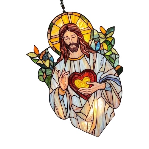 Stained glass window - stained,