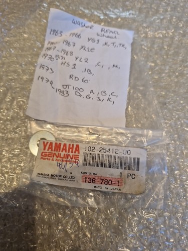 Yamaha dt100 rd60 pw80 rear - dt100,