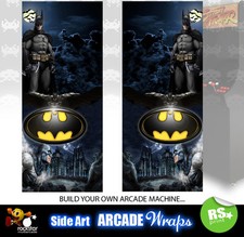 Batman arcade side artwork - batman,