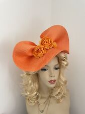 Fascinator Bright Orange