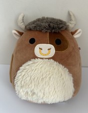 Squishmallow Shep the Bull, Highland Cow 7.5”  