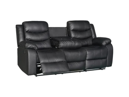 Leather recliner seater sofa - recliner,