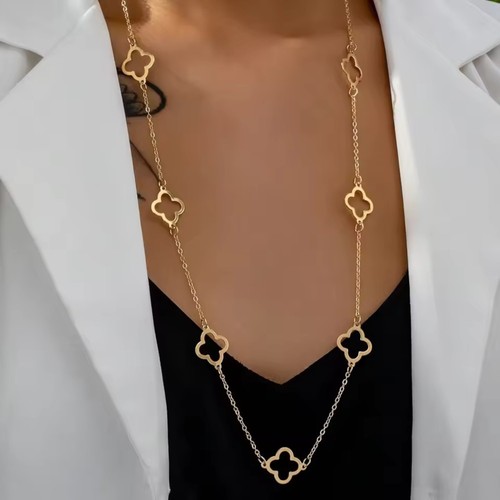 Lucky charm layering - charm, gold
