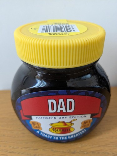 Marmite dad father s - “dad”, father’s