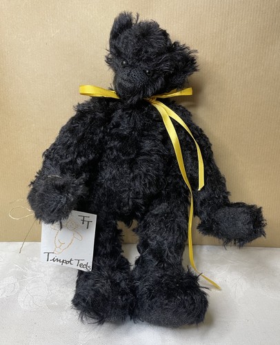 Tinpot teds black teddy - tinpot, bear