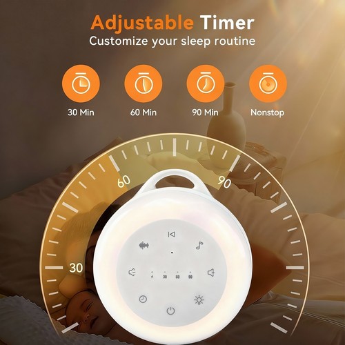 Sleep aid machine - machine, white