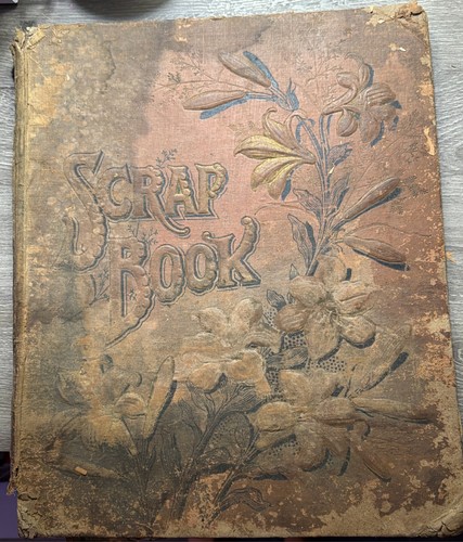 Victorian scrapbook album - victorian,
