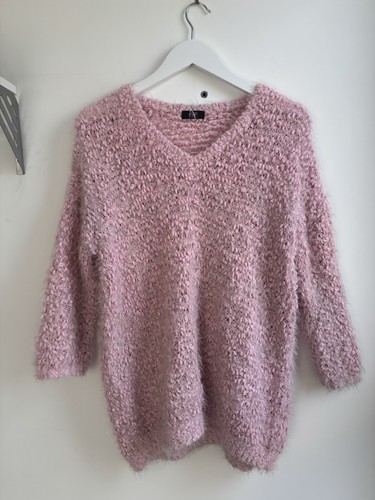 Mauve pink fluffy eyelash - mauve,