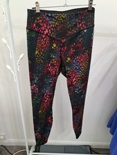 Multicoloured Leggings By Decathlon.  Euro Medium. Measurements In Description