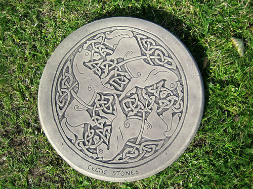 Garden stepping stones - garden,