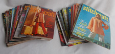 Large Quantity of 84 x Vintage 1970's Stitchcraft Magazines ~ Bundle
