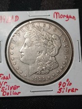 1921 D Morgan Silver Key Date