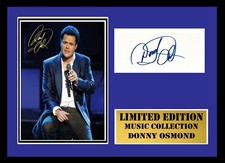 DONNY OSMOND    SIGNED