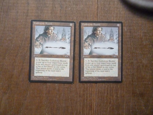 Mtg lodestone bauble rare - lodestone,