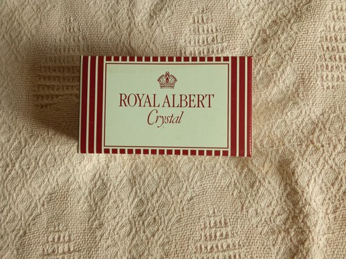 Royal albert crystal victoria - crystal,