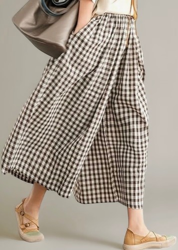 Women plaid wide - women's,