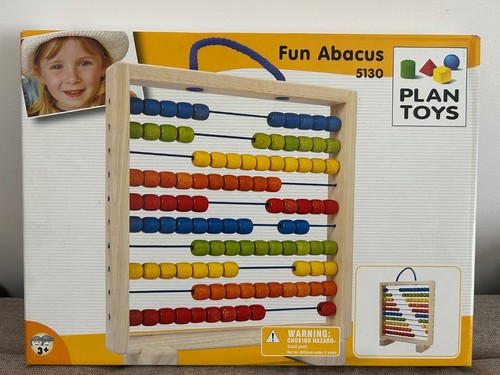 Plan toys fun wooden abacus - toys,