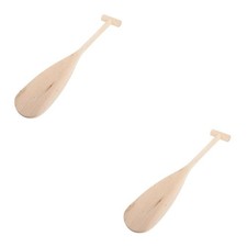  Set of 2 Kids Paddles Wooden Canoe Childrens Toy Oar Boat Rowing Oars