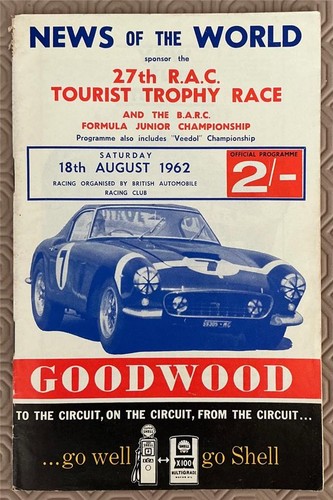 Goodwood aug 1962 27th rac - goodwood,