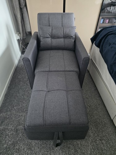 Homcom compact single chair - homcom,