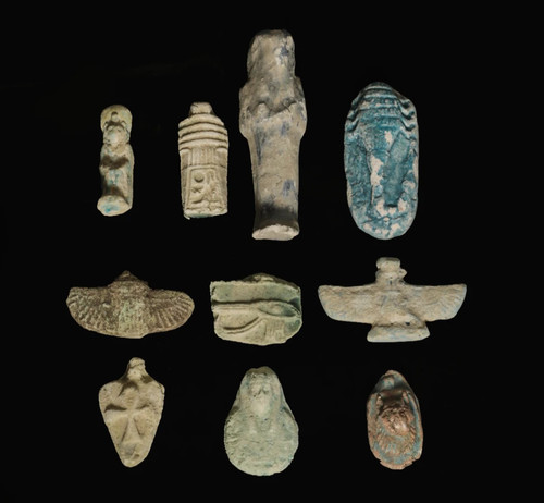 Ancient egyptian faience - ancient,