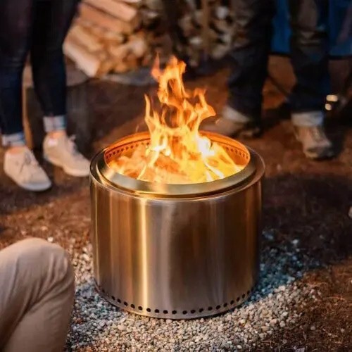 Large smokeless fire pit and - large,