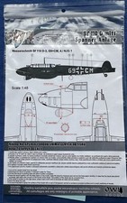 Owl 1/32 Bf 110D Mitt Spanner Anlage Decals